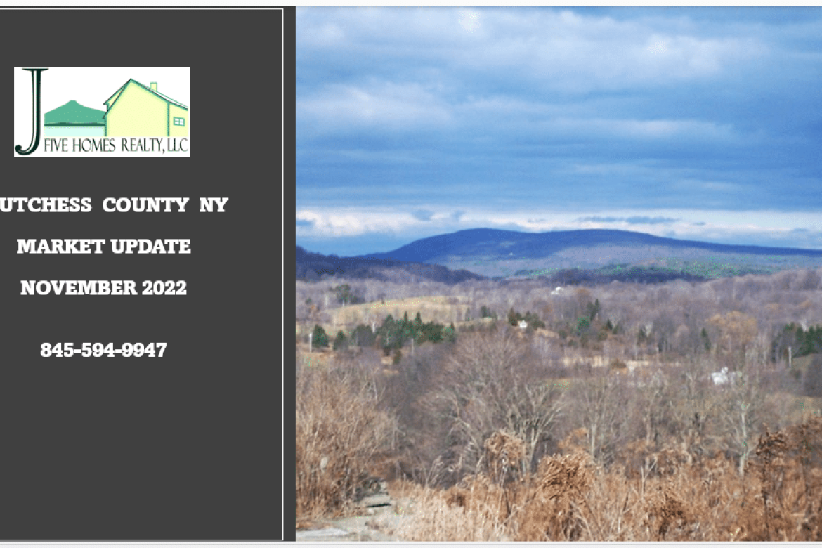 Update for Dutchess County NY homes sales in November 2022